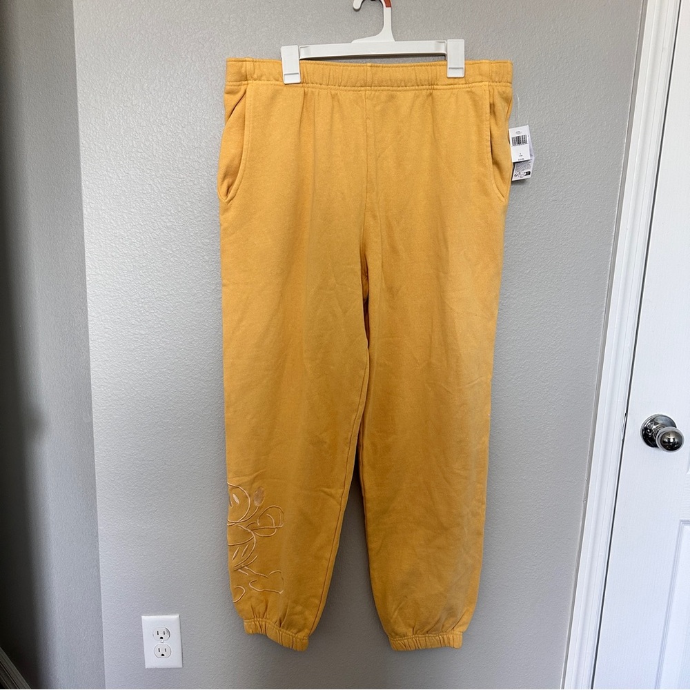 Mickey and Friends Golden Yellow Jogger Sweatpants
